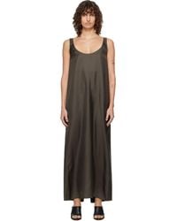 Rohe - Silk Scoop-Neck Maxi Dress - Lyst