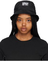 Heron Preston - Black Embroidered Bucket Hat - Lyst