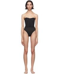 Agent Provocateur - Roxey Corset Bodysuit - Lyst