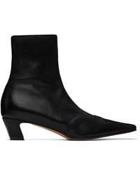 KHAITE - 'The Nevada' Stretch Low Boots - Lyst