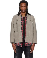 R13 - Relaxed Chore Jacket - Lyst