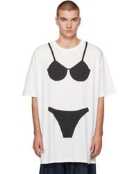 VAQUERA - Trompe L'Oeil Tall T-Shirt - Lyst