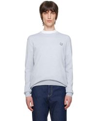 Maison Kitsuné - Blue Bold Fox Head Sweater - Lyst