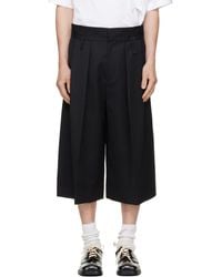 Simone Rocha - Peeling Waist Wide Leg Shorts - Lyst