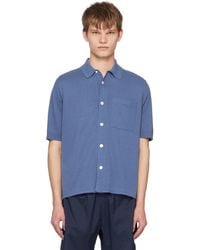 Norse Projects - Blue Rollo Shirt - Lyst