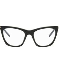 Saint Laurent - Sl 214 Kate Thin Glasses - Lyst