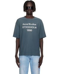 Acne Studios - Logo Relaxed Fit T-Shirt - Lyst