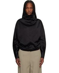 TOTEME - Cowl Neck Blouse - Lyst