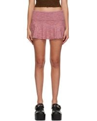 GUIZIO - Heart Scallop Miniskirt - Lyst