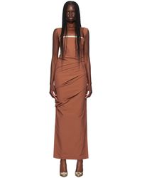 Paris Georgia Basics - Robe Longue Raf - Lyst