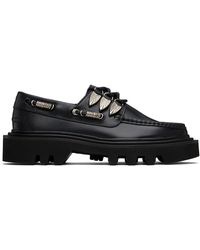 Toga Virilis - Hard Leather Boat Shoes - Lyst