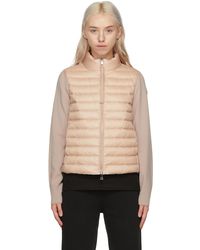 moncler cardigan vest
