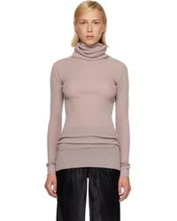 Rick Owens - Tower Ls Tube Turtleneck - Lyst