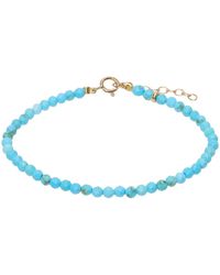 JIA JIA - Bracelet bleu à turquoises - birthstone - Lyst