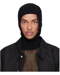 Rick Owens - Temple Heavy Wool Sphinx Skull Balaclava - Lyst