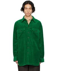 Uma Wang - Green Tavis Shirt - Lyst