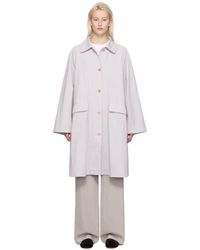 The Row - Trench garth gris - Lyst