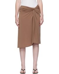 Paris Georgia Basics - ブラウン Elemental Ida ミディアムスカート - Lyst