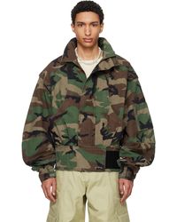 HYACYN - Khaki Anatnom Bomber Jacket - Lyst