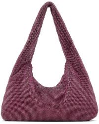 Kara - Mini Crystal Mesh Armpit Bag - Lyst