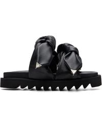 Toga - Leather Flat Sandals - Lyst