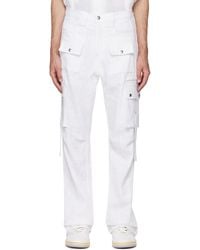 Rhude - White Pockets Cargo Pants - Lyst