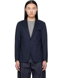 HUGO - Slim-Fit Stretch Cotton Blazer - Lyst