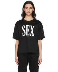 Dolce & Gabbana Dolcegabbana オーバーサイズ Sex Tシャツ - ブラック