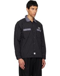 Neighborhood Classic Work Shirt in Black for Men | Lyst