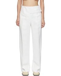 Jil Sander Wide-leg and palazzo pants for Women - Up to 78% off | Lyst