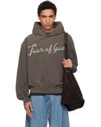 Fear Of God - '26' Classic Half Raglan Hoodie - Lyst