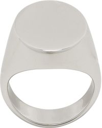 Maison Margiela - Chevaliere Signet Ring - Lyst