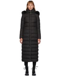 Herno Manteau en duvet noir Maxi