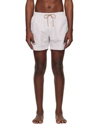 BOSS - Off- Micro-Print Swim Shorts - Lyst