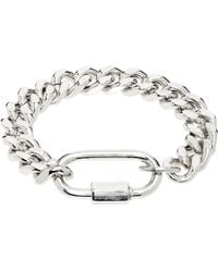 In Gold We Trust - Curb Chain Bracelet - Lyst
