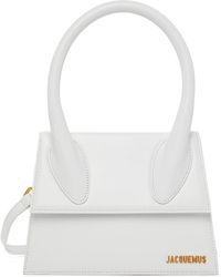 jacquemus black le grand chiquito top handle bag