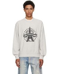 KENZO - Paris Eiffel Tower Design' Cotton Sweatshirt - Lyst