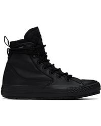 Converse - Black Chuck Taylor All Star All Terrain High Sneakers - Lyst