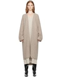 Lauren Manoogian - Baby Alpaca-Blend Open Longline Cardigan - Lyst