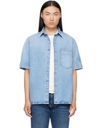 Givenchy - Couture Seam Denim Shirt - Lyst