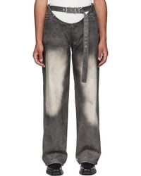 Y. Project - Black Faded Jeans - Lyst