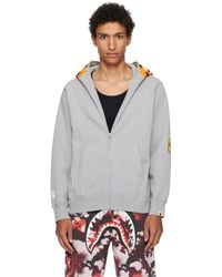 A Bathing Ape - Tiger Full Zip Hoodie - Lyst