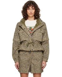 Moncler - Khaki Limosees Field Jacket - Lyst