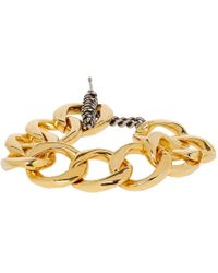 Jacquemus Gold Le Bracelet Ble Bracelet - Metallic