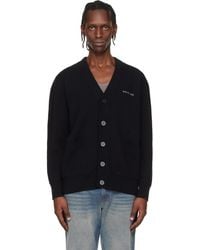 Marine Serre - Merino Wool Knit Maxi Cardigan - Lyst