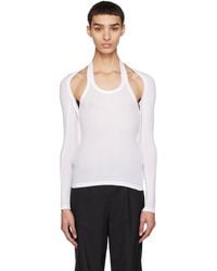 Dion Lee - Modular Halter Long Sleeve T-Shirt - Lyst