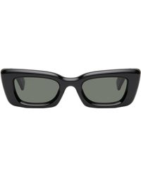 Gucci - ブラック Gg Big Cat Eye サングラス - Lyst