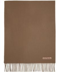 Acne Studios - Brown Oversized Scarf - Lyst