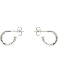 Alighieri - Boucles D'Oreilles À Anneau 'The Morning Hour' Argentées - Lyst