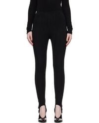Mugler - Jersey Milano Leggings - Lyst